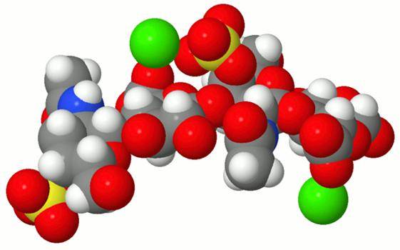 Chondroitin Sulphate Molecule in forever freedom gel